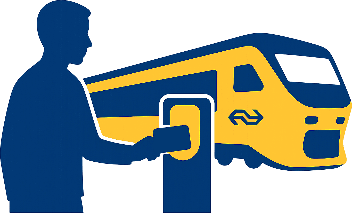 OV-chipkaart illustratie